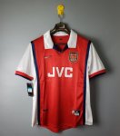 Retro Arsenal Home Soccer Jersey 1998