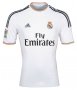 13-14 Real Madrid #2 Varane White Home Soccer Jersey Shirt