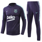 2018/19 Barcelona Training Top Purple and Pants