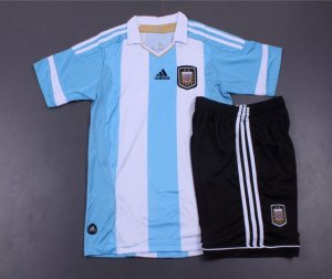 Kids Argentina 13/14 Home Kit(Shirt+shorts)