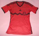 Women 2014 FIFA World Cup Mexico Away Soccer Jersey