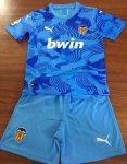Children Valencia Third Away Soccer Suits 2019/20 Shirt and Shorts