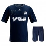 13-14 Marseilles Away Black Jersey Kit(Shirt+Shorts)