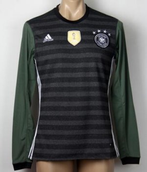 Germany Away Soccer Jersey 2016 Euro LS