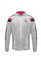 Real Madrid 14/15 Windbreak White With Hat