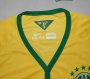 2014 Brazil Home LS Yellow Jersey Shirt