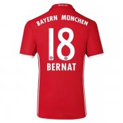 Bayern Munich Home Soccer Jersey 2016-17 18 BERNAT
