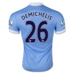 Manchester City Home Soccer Jersey 2015-16 DEMICHELIS #26