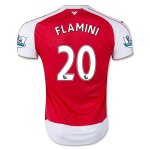 Arsenal Home Soccer Jersey 2015-16 FLAMINI #20