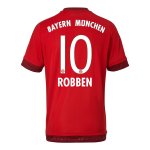 Bayern Munich Home Soccer Jersey 2015-16 ROBBEN #10