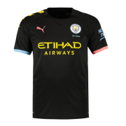 19-20 Manchester City Away Black Jerseys Shirt