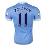 Manchester City Home Soccer Jersey 2015-16 KOLAROV #11