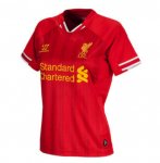 13-14 Liverpool Home Women's Soccer Jersey Shirt