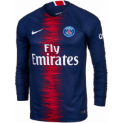 PSG Long Sleeve Home Soccer Jersey Shirt 2018-19