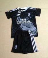 Kids Real Madrid 14/15 Black Dragon Soccer Kit(Shorts+Shirt)