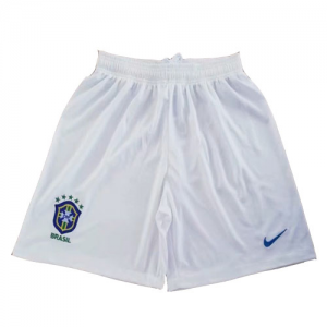 2019 World Cup Brazil Away White Women\'s Jerseys Short