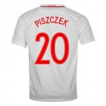Poland Home Soccer Jersey 2016 20 Piszczek
