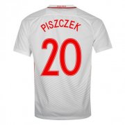 Poland Home Soccer Jersey 2016 20 Piszczek