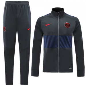 19-20 PSG Black&Navy High Neck Collar Training Kit(Jacket+Trousers)