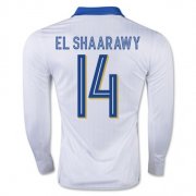 Italy Away Soccer Jersey 2016 14 El Shaarawy LS