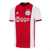 Ajax Home Red&White Soccer Jerseys Shirt 19-20