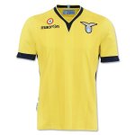 13 14 Lazio Away Yellow Soccer Jersey Shirt