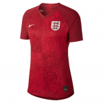 World Cup England 2019 Away Red Women's Jerseys Shirt(Player Version)