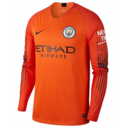 18-19 Manchester City Goalkeeper Long Sleeve Soccer Jersey Shirt