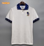 Retro Italy Away White Soccer Jerseys 1994