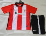 Kids Athletic Bilbao Home Soccer Kit 2015-16(Shirt+Shorts)