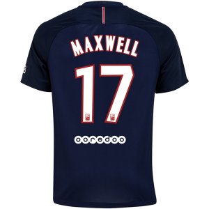 PSG Home Soccer Jersey 2016-17 MAXWELL 17