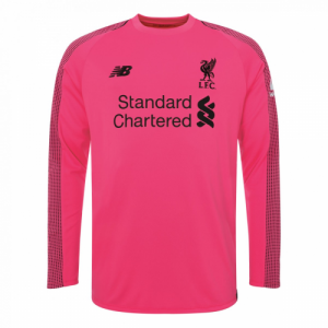 18-19 Liverpool Goalkeeper Long Sleeve Jersey Pink