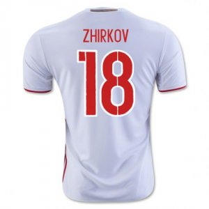 Russia Away Soccer Jersey 2016 Zhirkov 18