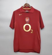 Retro Arsenal Home Soccer Jersey Shirt 2005/06
