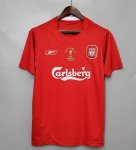 Retro Liverpool Home Soccer Jersey 2005