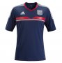 13-14 Olympique Lyonnais Away Navy Jersey Kit(Shirt+Shorts)