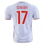 Russia Away Soccer Jersey 2016 Dzagoev 17