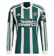Manchester United Long Sleeve Away Soccer Jerseys 2023/24