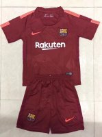 Barcelona Third Soccer Suits 2017/18 Shirt and Shorts Kids