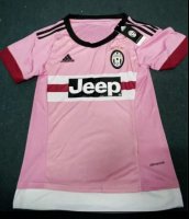 Juventus Away Soccer Jersey 2015-16 Pink Women