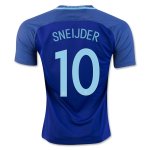 Netherlands Away Soccer Jersey 2016 SNEIJDER 10