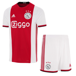 19-20 Ajax Home Red&White Soccer Jerseys Kit(Shirt+Short)