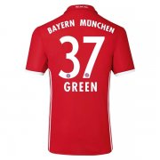 Bayern Munich Home Soccer Jersey 2016-17 37 GREEN