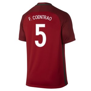 Portuga Home Soccer Jerseyl 2016 F. COENTRAO #5
