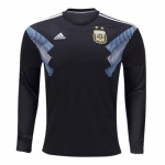 Argentina Away Soccer Jersey Shirt LS 2018 World Cup