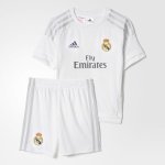 Kids Real Madrid Home Soccer Kits 2015-16(Shirt+Shorts)