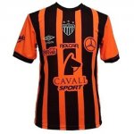 Necaxa Away Soccer Jersey 2016/17 Black Orange