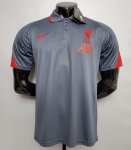 Liverpool Polo Shirt Grey 2020/21