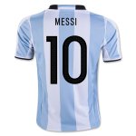Argentina Home Soccer Jersey 2016 MESSI #10