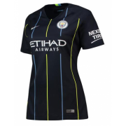 Womens 18-19 Manchester City Away Soccer Jersey Shirt